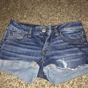 American Eagle jean shorts